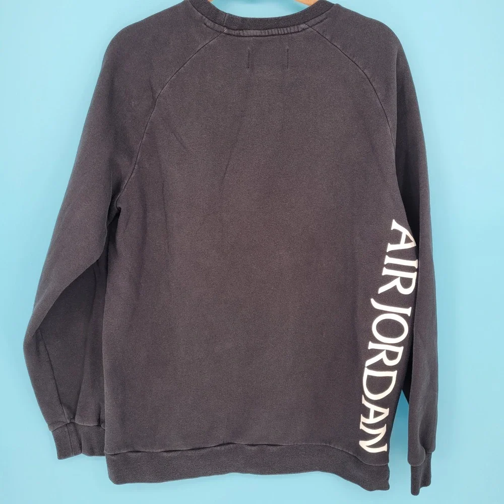 Jordan Jumpman Nike Air Sweatshirt Mens Large Black Pullover Fleece BV6006-010